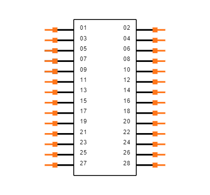 SSM-114-F-DV-LC-K-TR Symbol