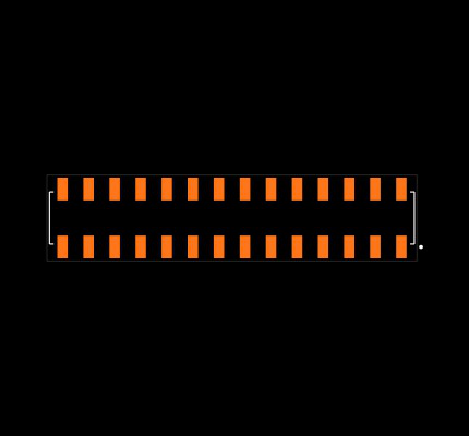 SSM-114-L-DV-TR Footprint