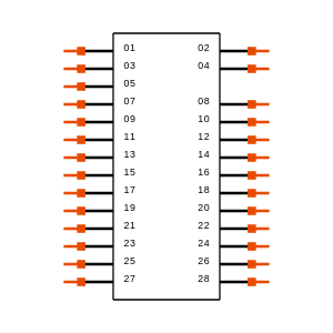 SSM-114-S-DV-006-K-TR Symbol
