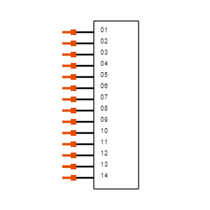 SSM-114-S-SH-TR Symbol