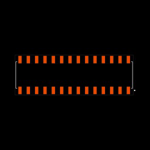 SSM-114-T-DH Footprint
