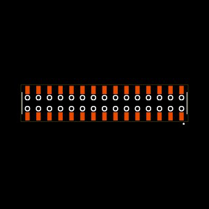 SSM-115-L-DV-BE-K-TR Footprint
