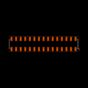 SSM-115-LM-DV-P Footprint