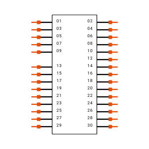 SSM-115-S-DH-011 Symbol