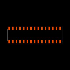 SSM-115-S-DH-021 Footprint