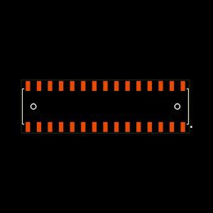 SSM-115-S-DH-LC Footprint