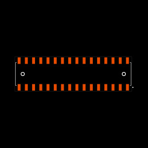 SSM-116-S-DH-LC Footprint