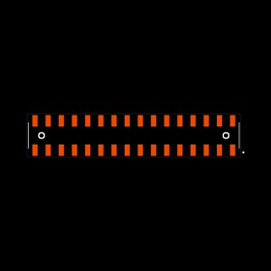 SSM-116-S-DV-A-K-TR Footprint