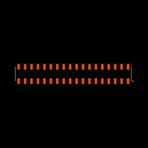 SSM-118-L-DV-K-TR Footprint