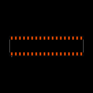 SSM-118-L-SH Footprint