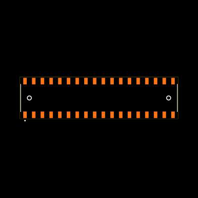 SSM-118-L-SH-LC-TR Footprint