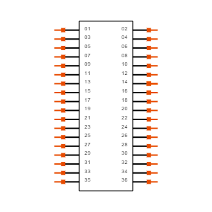 SSM-118-S-DV-P Symbol