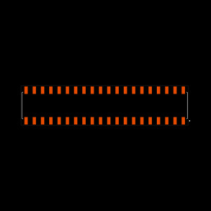SSM-120-SM-DH Footprint