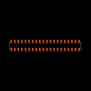 SSM-120-SM-DV-K-TR Footprint