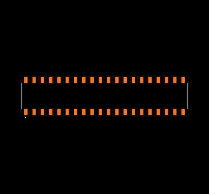 SSM-120-SM-SH Footprint