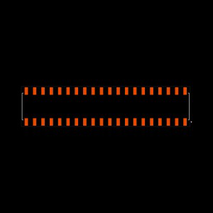 SSM-120-T-DH Footprint