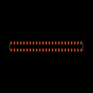 SSM-123-L-DV-M Footprint