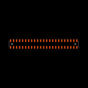 SSM-123-S-DV-LC Footprint