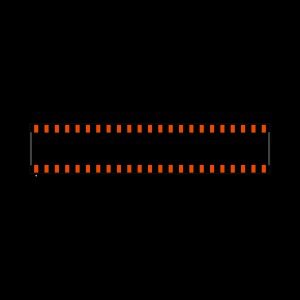 SSM-123-S-SH Footprint
