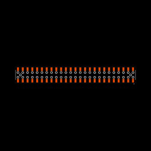 SSM-125-L-DV-BE-A Footprint