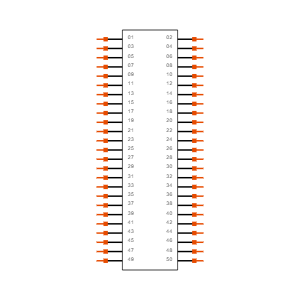 SSM-125-S-DV-BE-LC-P Symbol
