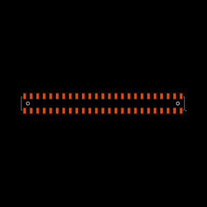SSM-125-S-DV-LC Footprint