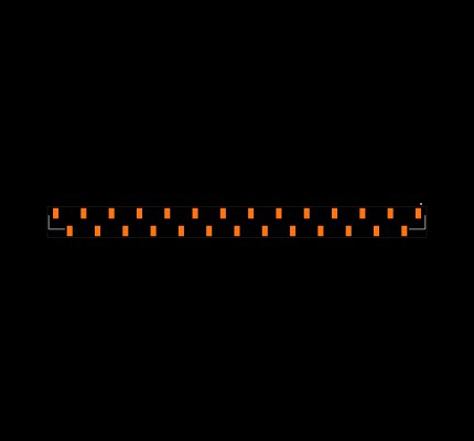 SSM-127-L-SV Footprint