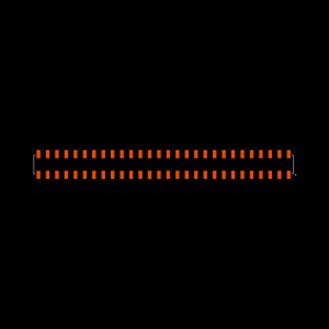 SSM-128-F-DV Footprint