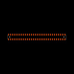SSM-128-L-DV-A Footprint