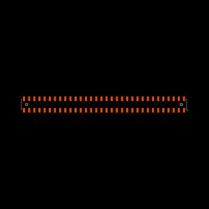 SSM-132-L-DV-A Footprint
