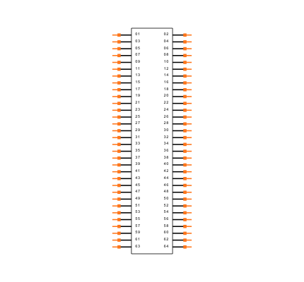 SSM-132-L-DV-BE Symbol