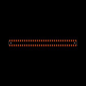 SSM-132-L-DV-LC Footprint