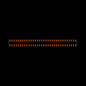 SSM-132-S-DV Footprint