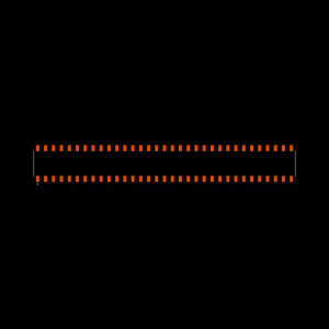 SSM-133-S-SH Footprint