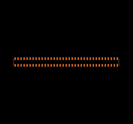 SSM-135-L-DV Footprint