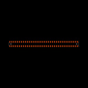 SSM-136-S-DV-LC Footprint