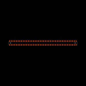 SSM-140-L-DV-LC-P Footprint