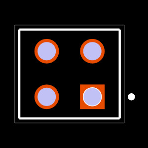 SSQ-102-01-G-D Footprint