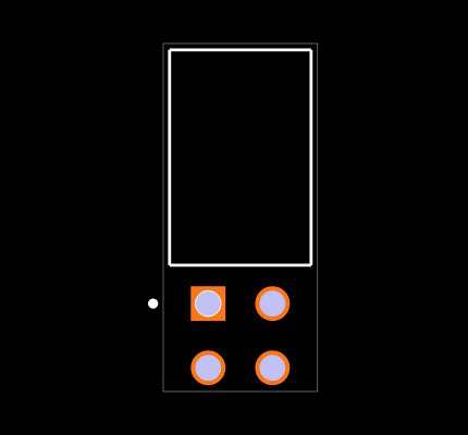 SSQ-102-22-S-D-RA Footprint