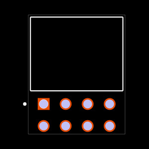 SSQ-104-03-G-D-RA Footprint