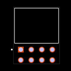 SSQ-104-22-G-D-RA Footprint