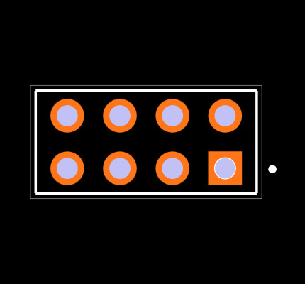 SSQ-104-23-G-D Footprint