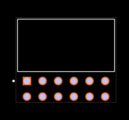SSQ-106-03-F-D-RA-LL Footprint