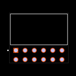 SSQ-106-22-G-D-RA Footprint