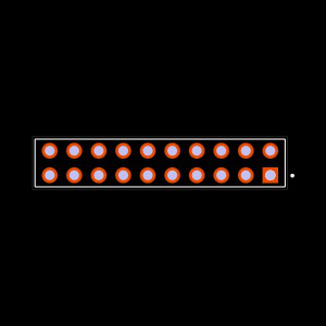SSQ-110-23-G-D Footprint