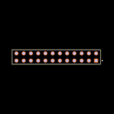 SSQ-112-23-F-D Footprint
