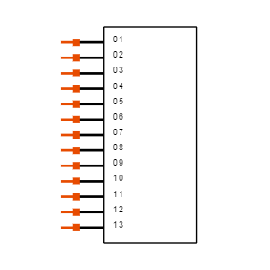 SSQ-113-03-T-S Symbol