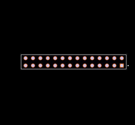 SSQ-114-24-S-D Footprint
