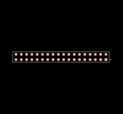 SSQ-118-22-G-D Footprint