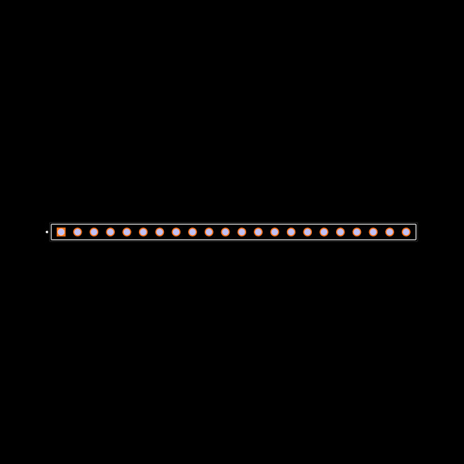 SSQ-122-03-G-S Footprint